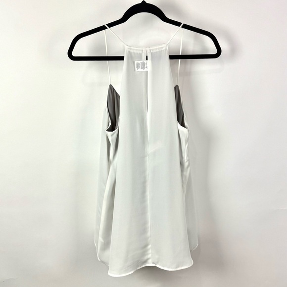 Express Gray & White Camisole Top - Picture 4 of 6